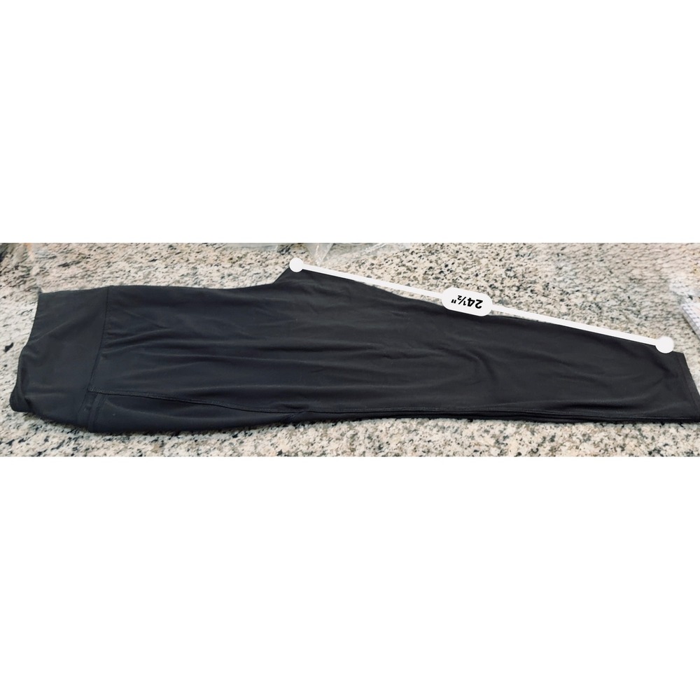 LIVI FOR LANE BRYANT Soft 7/8 Legging Black Size 22/24 Pockets‎ Athleisure